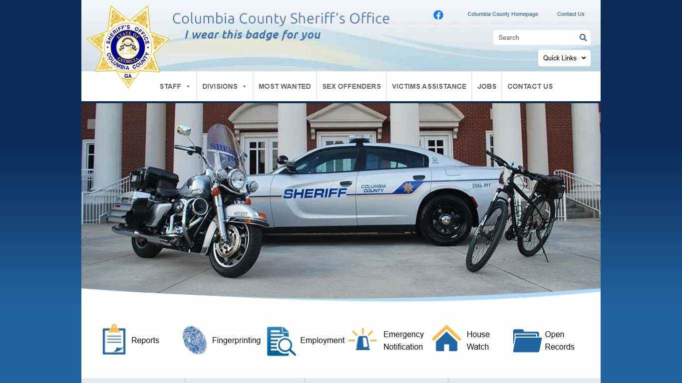 Columbia County Sheriff - Columbia County Sheriff's Office